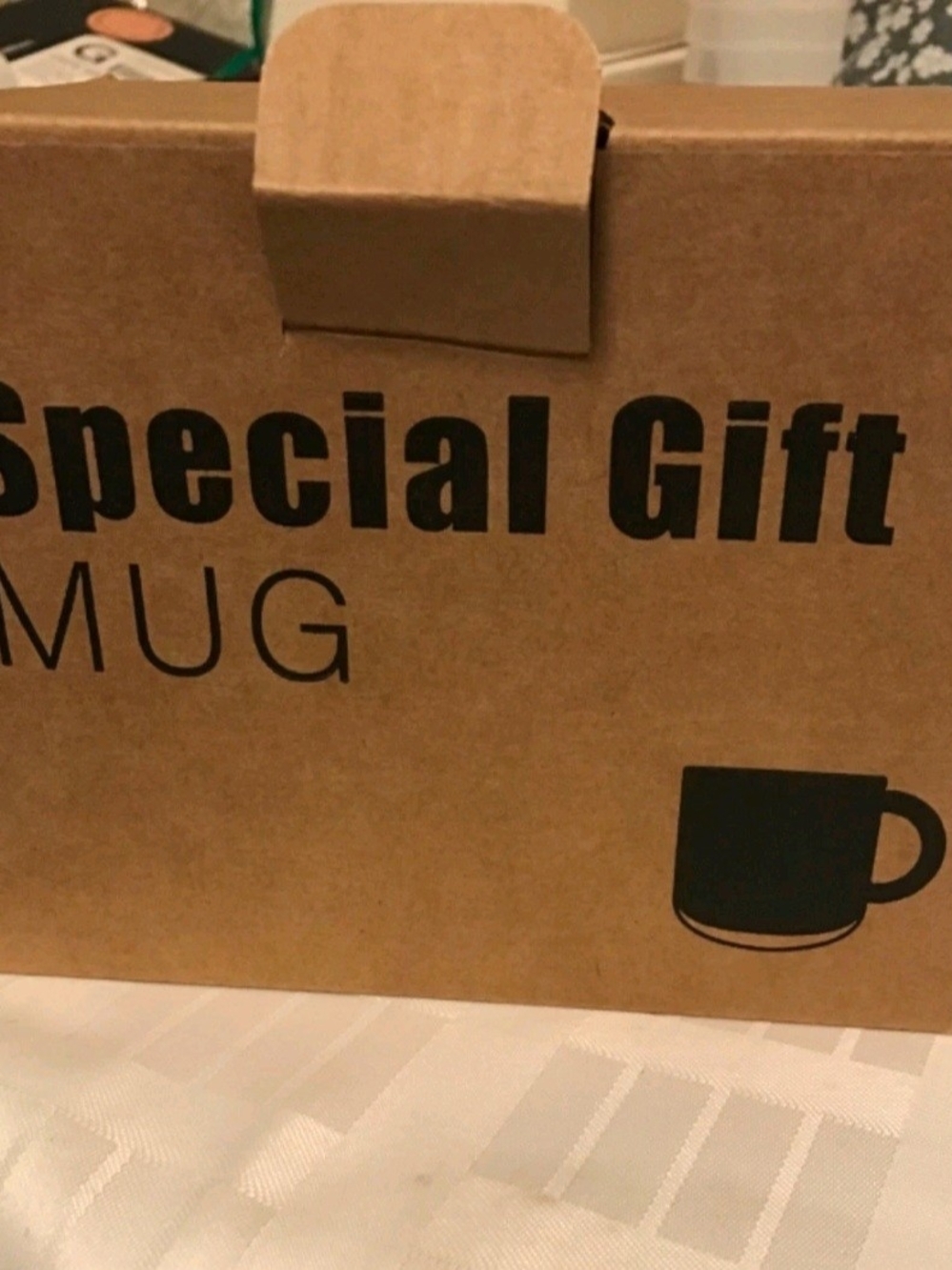 Special Gift Mug - Brown Kraft Packaging